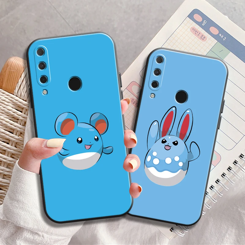 

Pokémon Bandai Anime Phone Case For HUAWEI P30 P40 Lite Pro Plus 5G Original Luxury Ultra Coque Back ShockProof Shell TPU