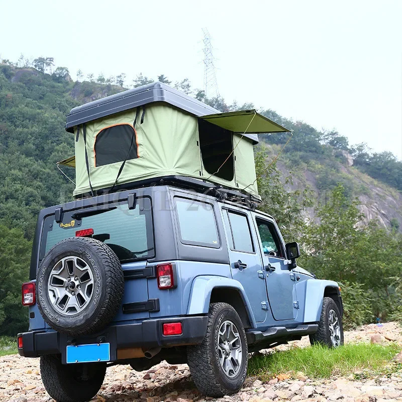 Палатка на крышу автомобиля с твердым корпусом ветрозащитная водонепроницаемая