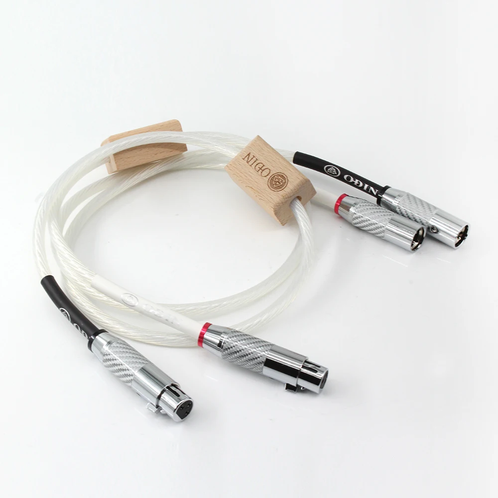 

Odin Reference interconnects Audio Cable With Carbon Fiber XLR Balanced Male Female HIFI Cable