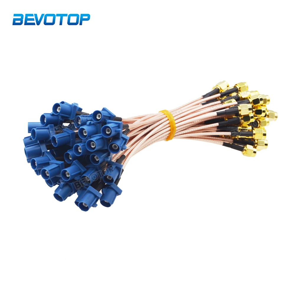 

1PCS Fakra C/Z Male to SMA Male Plug GPS Antenna Fakra Extension Cable RG316 Pigtail Jumper for VW Seat Benz Ford 15CM-7M