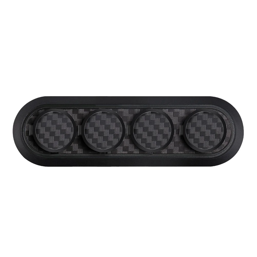 

Carbon Fiber Texture Magnetic Cable Organizer Clip Wire Management USB Cables Holder