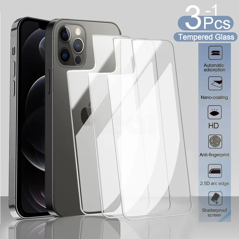 

Back Screen Protector Film For iPhone 11 12 Pro Max 8 7 6 6S Plus 5S Tempered Glass For iPhone 12 mini SE 2020 X XR XS MAX Glass
