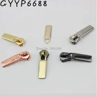 Набор для ремонта нейлоновых молний, 10 шт., 50 шт., 5 #, сменный слайдер с металлическим покрытием для мешков, слайдеров на молнии