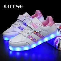 25 37 usb charger glowing sneakers children led casual shoes boys led luminous sneakers girls lighted footwear winter waterproof