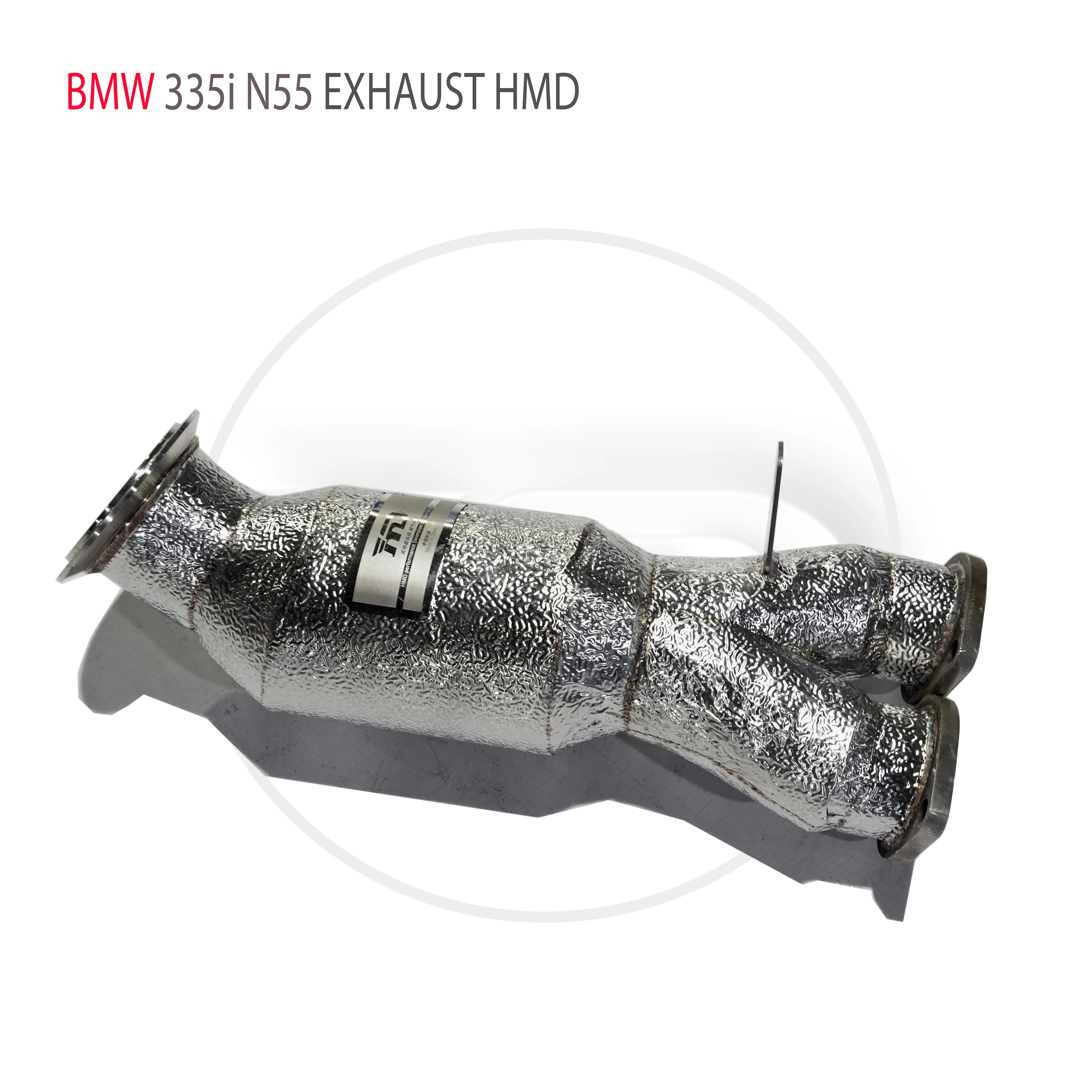 

HMD Exhaust Assembly High Flow Performance Downpipe for BMW 335i N55 Engine 3.0T Car Accessories Catalytic Converter