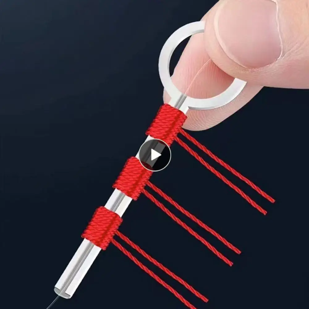 

Cotton Knot Easy Threading Medium [2 Groups Into] Positioning Rope Smooth Surface Comfortable To Hold Budou Cotton Thread