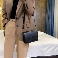 new fashion small shoulder bag for women pu leather crossbody bag female designer luxury handbag purse retro simple women bags