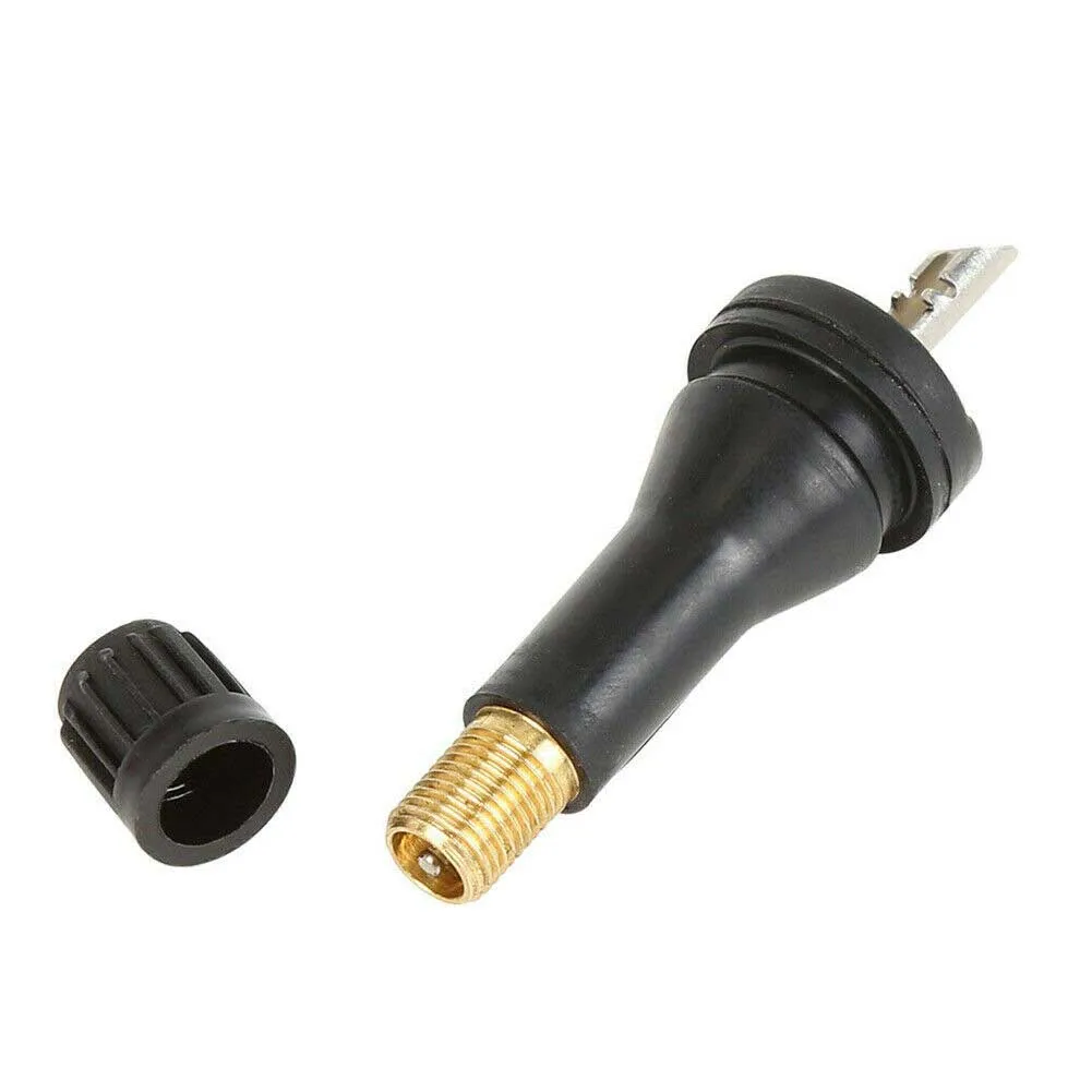 

Sensor Valve Stem Black M8x0.8 Parts Rubber Silver Tone Stainless Steel Tire Pressure 4 Pcs 5mm / 0.2\\'\\' Office