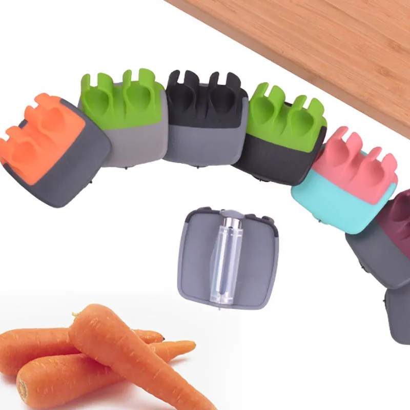

1Pcs Manual Finger Melon Shaver Non-slip Vegetable Fruit Peeler for Household Multipurpose Stainless Steel Kitchen Supplies
