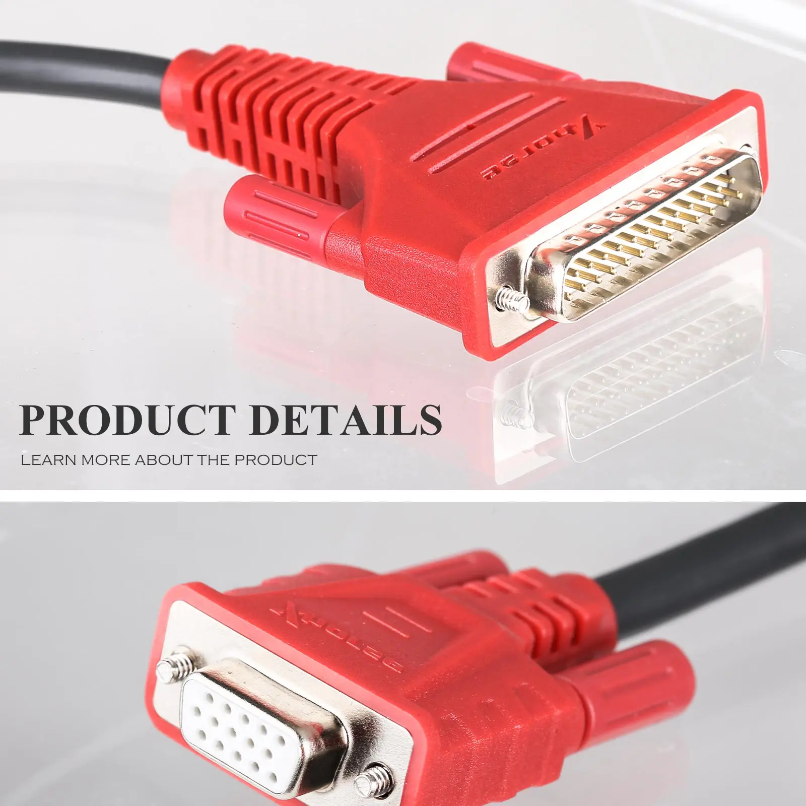 Соединительный кабель Xhorse XDPGSOGL DB25 DB15 работает с VVDI Prog и адаптерами Без припоя для