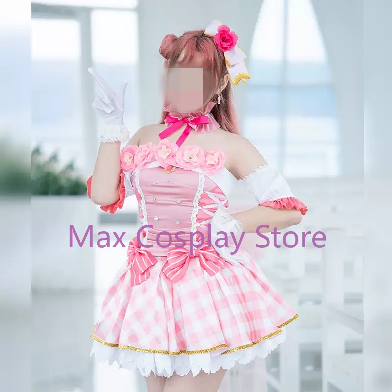 Костюм для косплея Max Uehara Ayumu Хэллоуина Рождественского фестиваля вечеринки игры