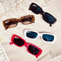 summer vintage small square frame sunglasses for women bachelorette party bridal shower gift retro rectangle sun glasses