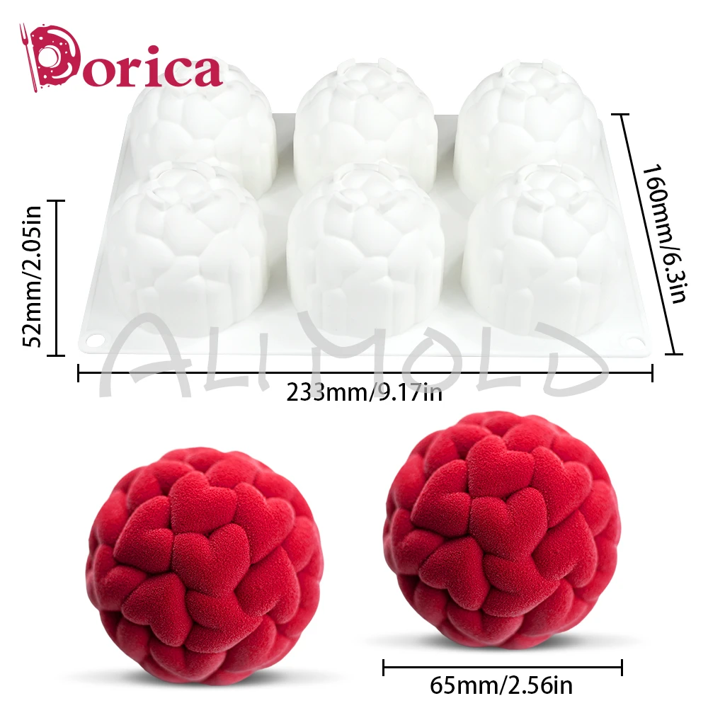 

Dorica Love Ball силиконовая форма для торта