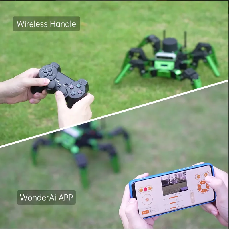 Новый набор роботов JetHexa ROS Hexapod работает от Jetson Nano с камерой Lidar для глубоководной