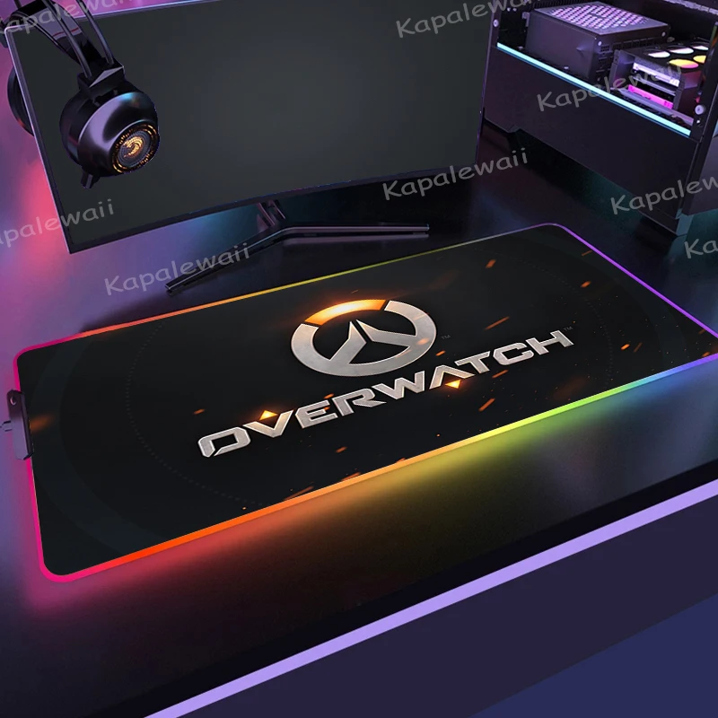 Игровой коврик для мыши с RGB-подсветкой, 400 х900 мм