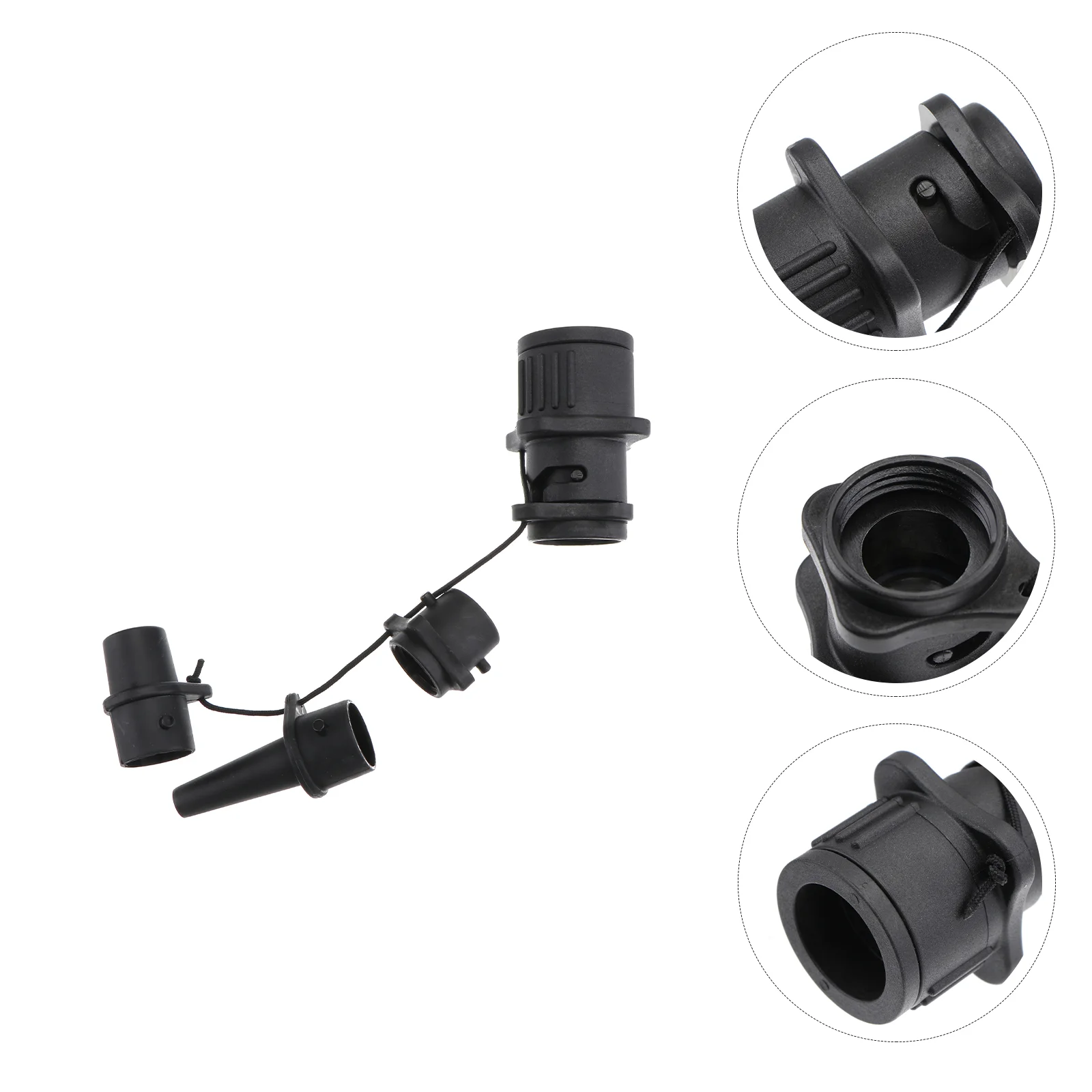 

Adapter Air Pump Inflatable Boat Kayak Board Bed Converter Paddle Cushion Inflation Replacement Compressor Adaptor Nozzle