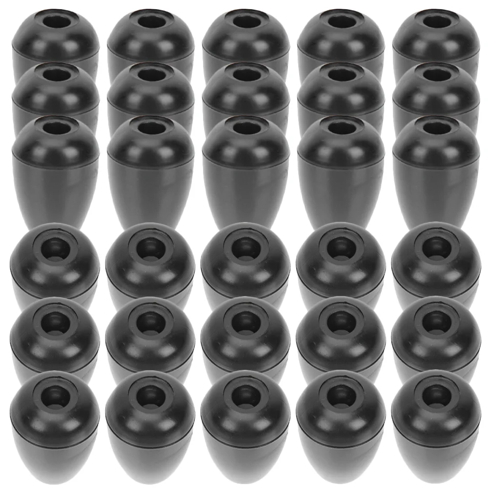 

Stethoscope Earplugs Tips Silicone Earbuds Accessories Stethoscopes Parts Super Black