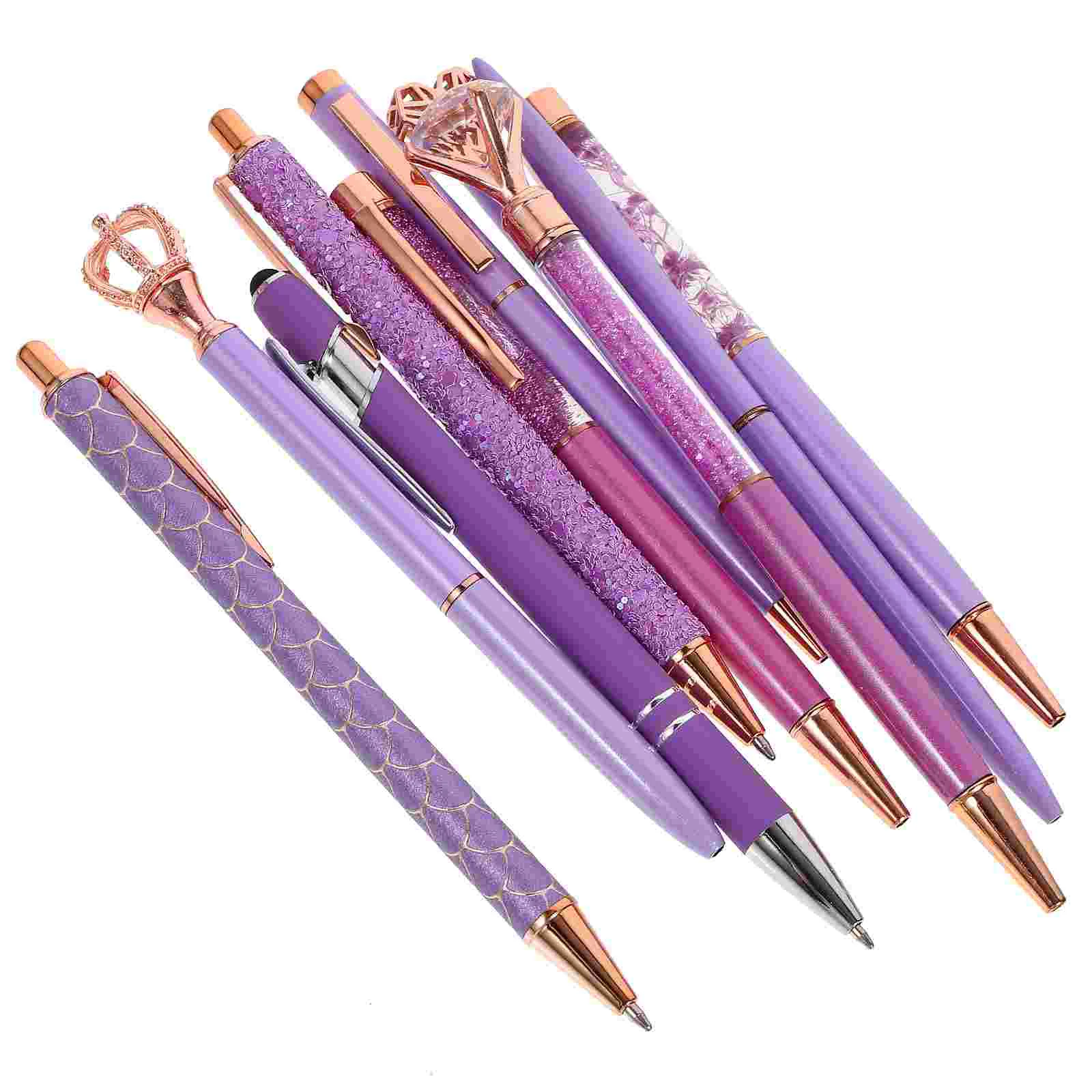 Шариковая ручка с кристаллами и бриллиантами 10 шт.