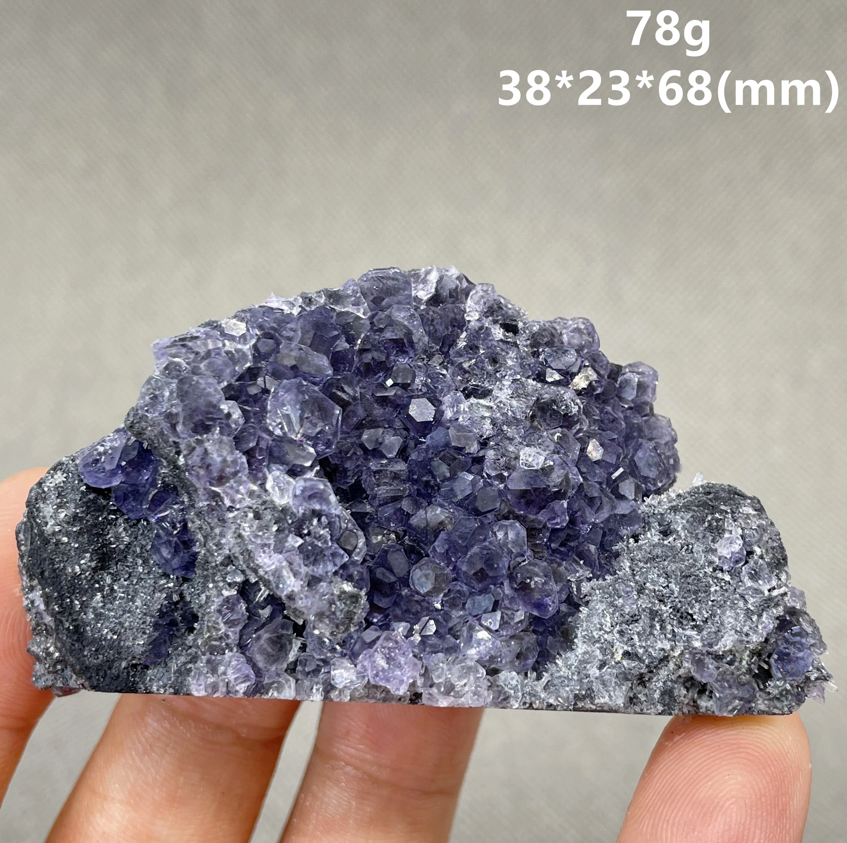 

NEW! BEST! 100% Natural Polyhedral Tanzanite blue Purple fluorite cluster mineral specimens Gem level Stones and crystals