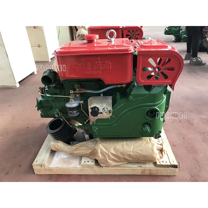 LD LAIDONG KM186 35HP одноцилиндровый мини-двигатель с водяным охлаждением и