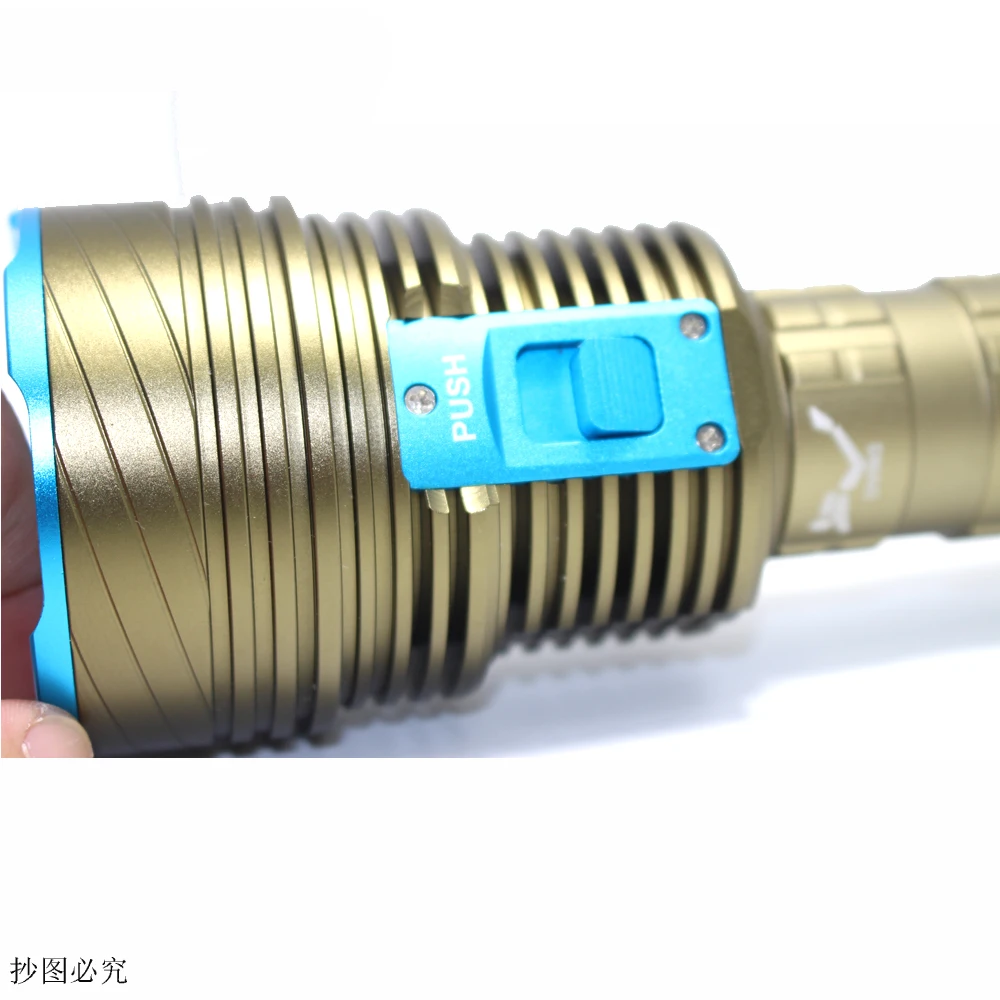 Мощный тактический светодиодный фонарик для дайвинга 8000LM 3 режима подводная