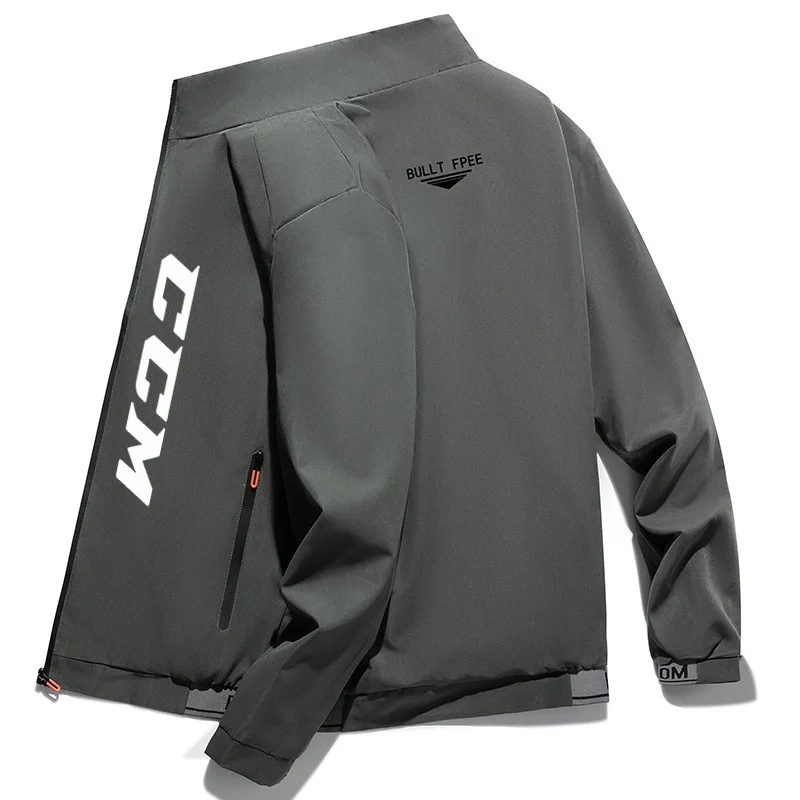 

2023CCM New Autumn Winter Brand Men's Windproof Zipper Jacket Casual High Quality Hooded Baseball Jacket Outdoor Sports Jacket