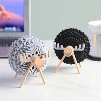 anti slip cup pads coasters art crafts gift round felt cup mats new sheep shapeinsulatedjapan style creative home office decor