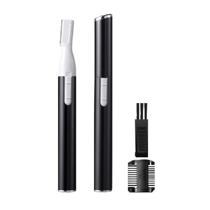 Russian: Электрический триммер для бровей Hair Remover, эпилятор, машинка для бритья и стрижки волос для мужчин и женщин, леди-бритва, мини-бритва.