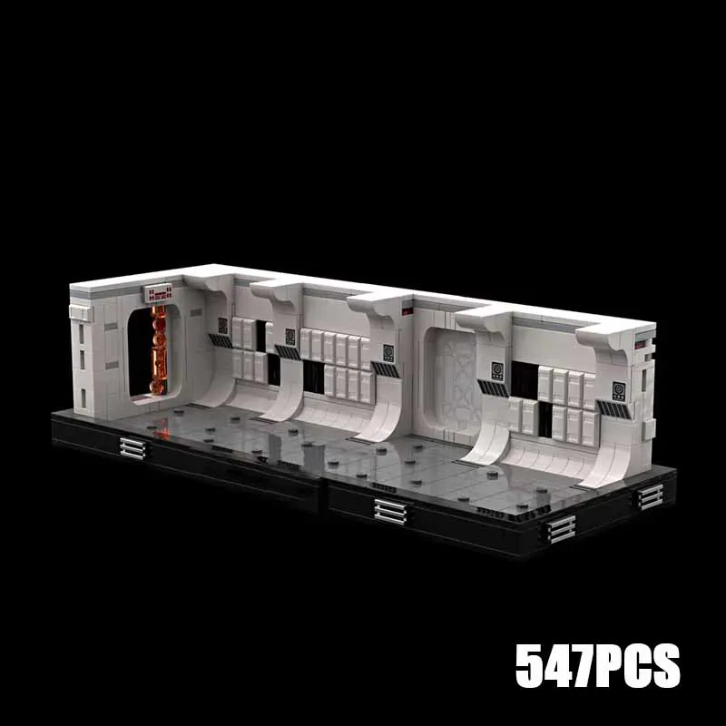 Звездная модель фильма Moc строительные кирпичи клон база коллекция технология