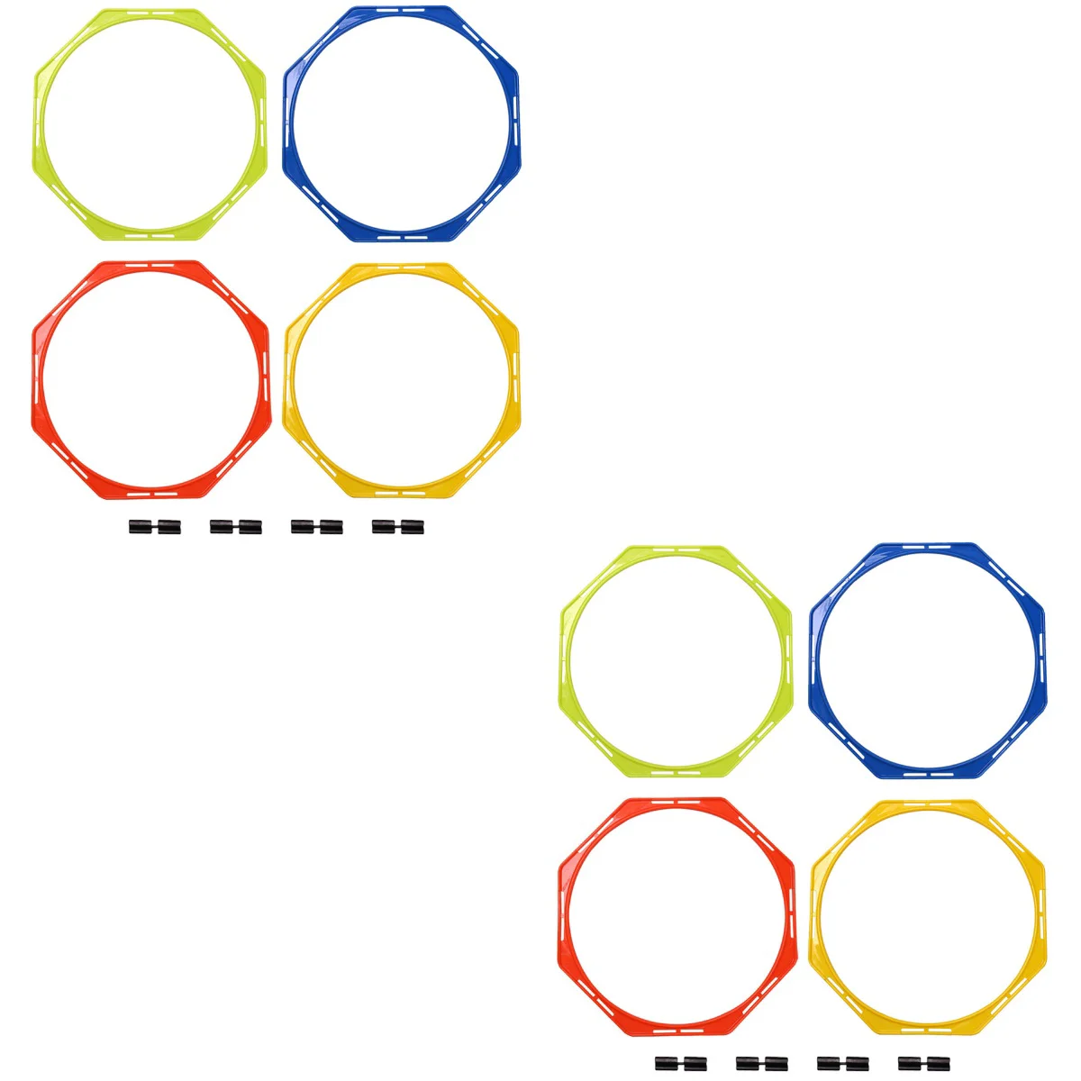 

Football Training Circle Soccer Exercising Agility Circles Sports Supplies Rings Basket Balls Adults