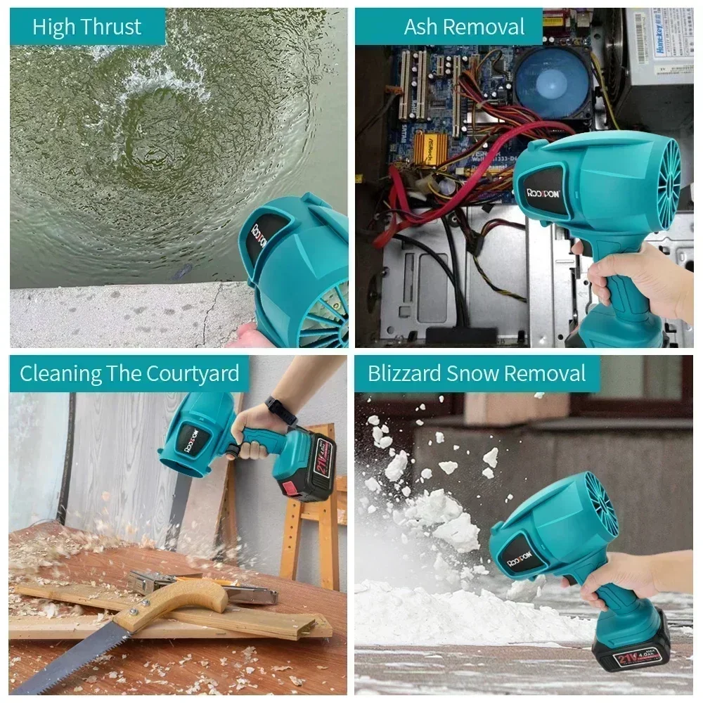 Электрический вентилятор RDDSPON Makita 18 В-21 В жестокий ручной высокой мощности