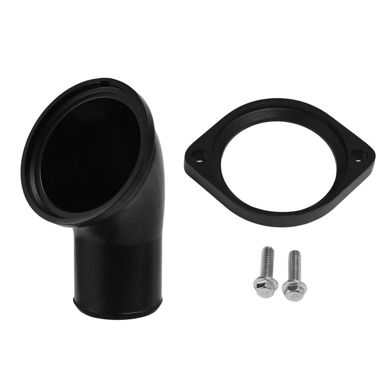 SBC BBC 45 ° Поворотный Полированный корпус термостата для Шевроле V8 350 454