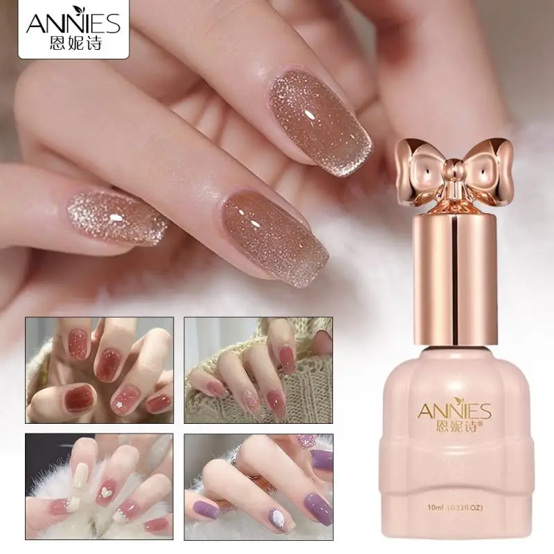 

Translucent Nail Varnish Jelly Summer Through Gel Pearlescent Manicure Sparkling Nail Art Glue Nail Supplies For Professionals