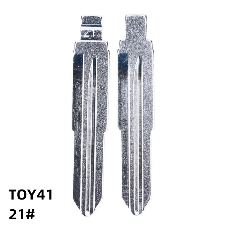 

OEM 5 шт. 21 # TOY41, металлическая заготовка, необработанная флип-модель для Toyota Corolla для Keydiy KD Xhorse VVDI JMD