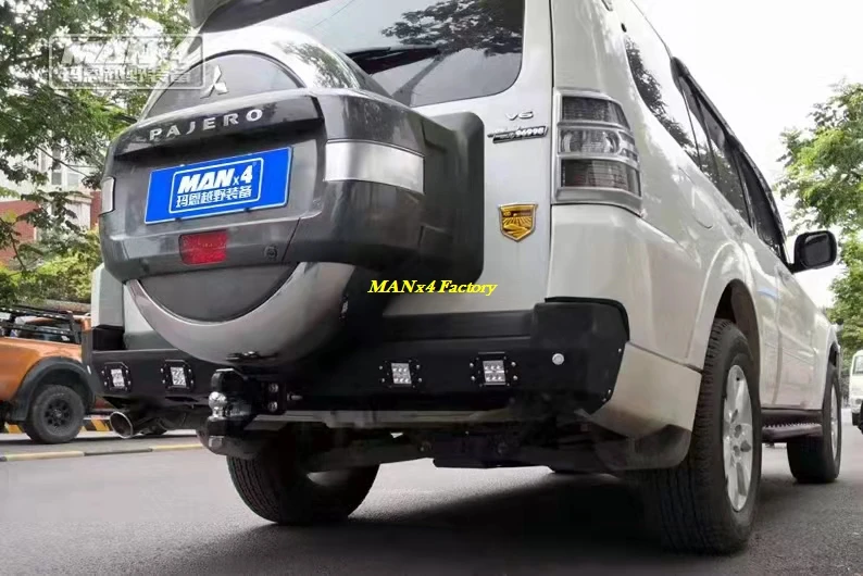 Задний бампер Manx4 Off-Road Steel для Mitsubishi Pajero Montero V80 V90 V93 V97
