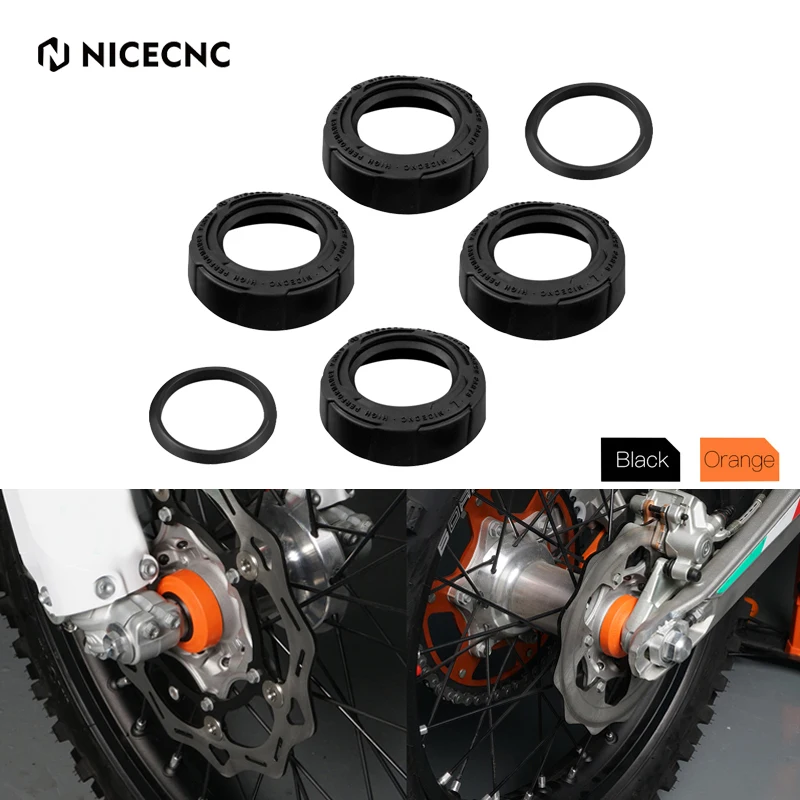 

NiceCNC Motorcycle Front Rear Wheel Bearing Protection Cap For Husqvarna TE FE 125-501 2017-2023 GasGas 250 300 EC ECF 2021-2023