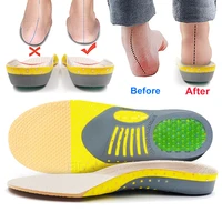 premium orthotic gel insoles orthopedic flat foot health sole pad for shoes insert arch support pad for plantar fasciitis unisex