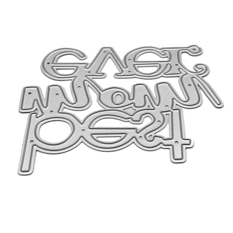 

Металлические Вырубные штампы Best Mom, фотографический инструмент для тиснения, фотошаблон, форма на День Матери