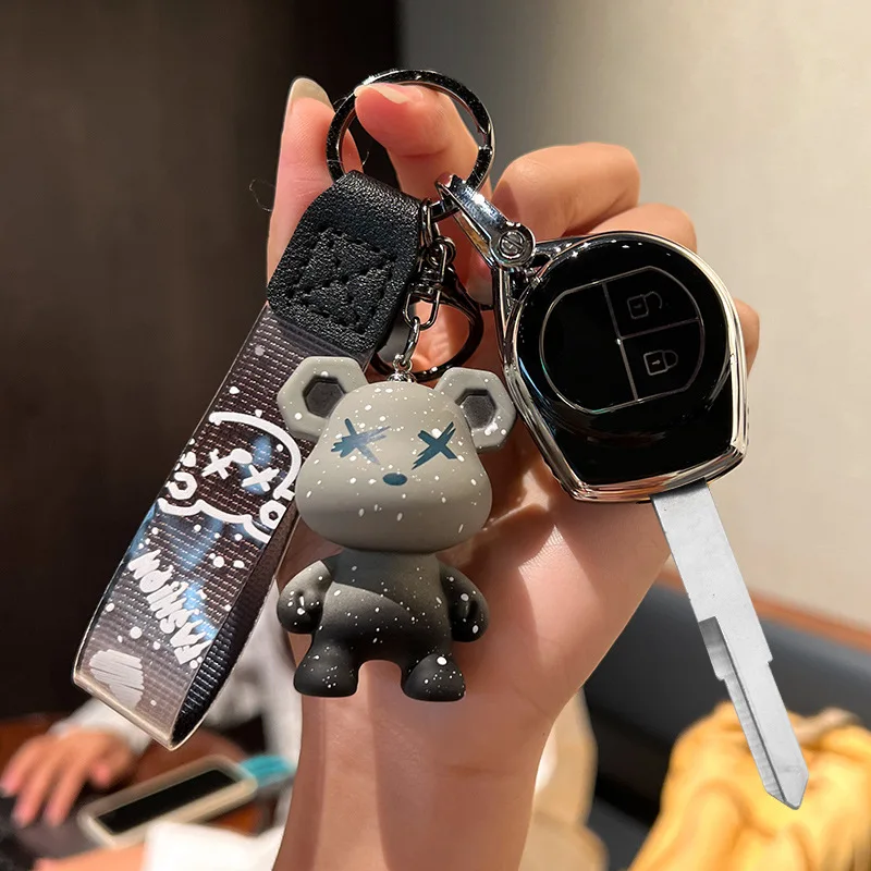 

Car Remote Key Fob Cover Case Holder Protector for Suzuki Swift Grand Liana SX4 Window Vitara Amagatarai Keychain Accessories