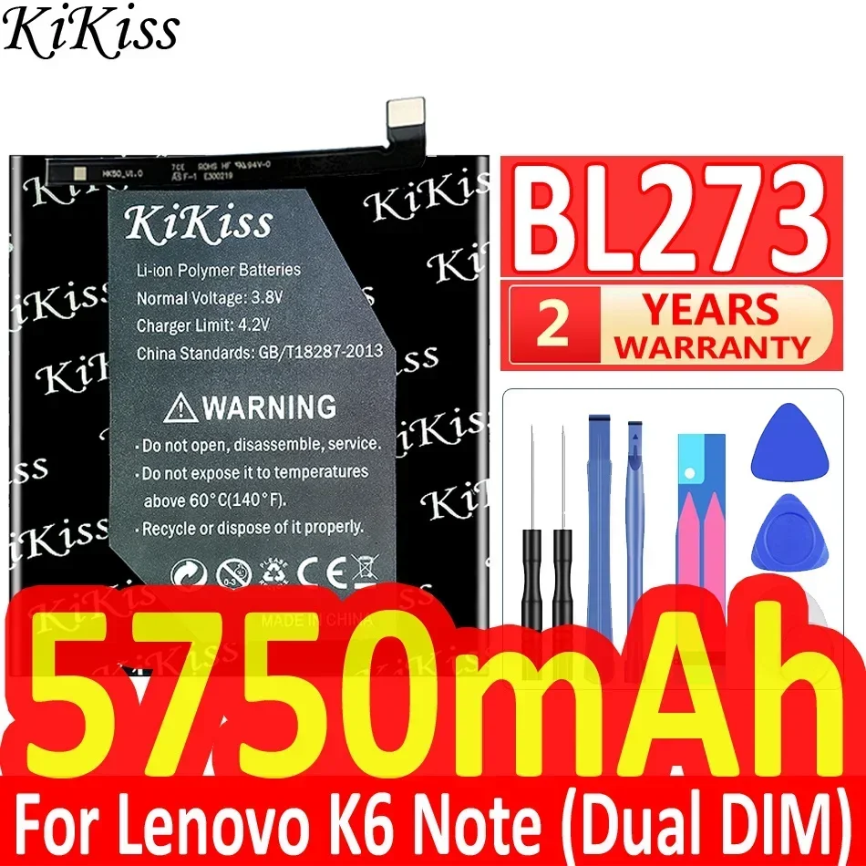 Аккумулятор для Lenovo K6 Note K53a48 Vibe Plus/Power/G Plus G5 Plus/K6 (Dual DIM)/K33A42 XT1662/Vibe K33a48 K33b36 k33b37