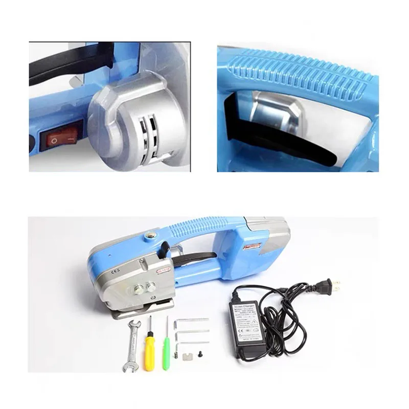 Обвязочный инструмент на батарейках JD13/16 пластиковый для фрикционного