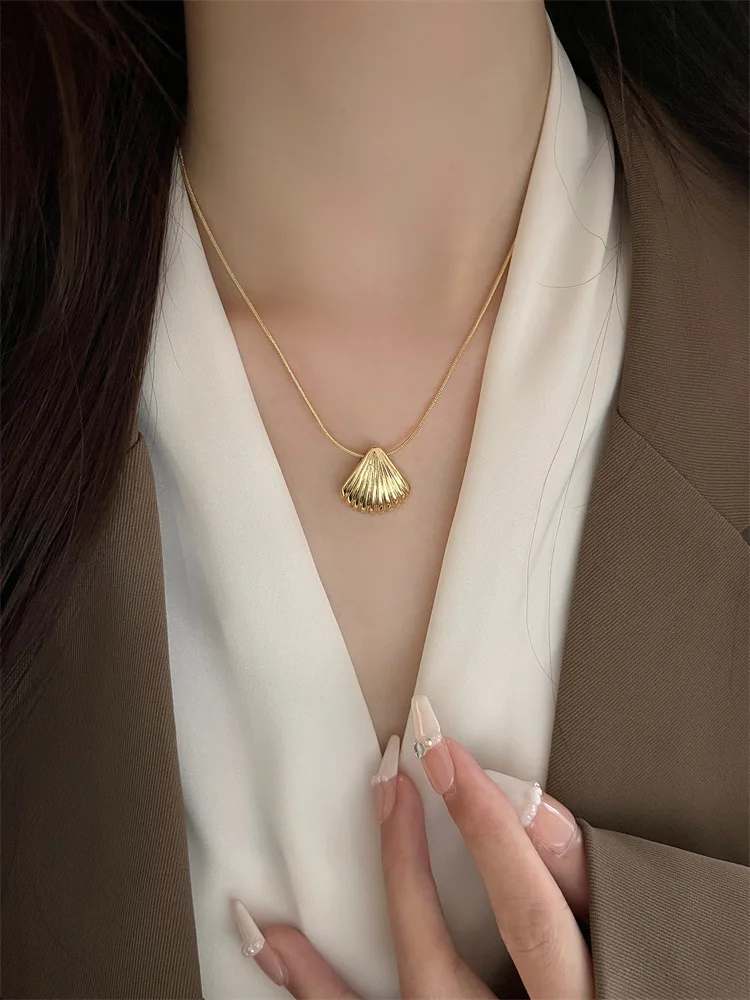 

Высокая подвеска, простое японское ожерелье, французская Женская оболочка