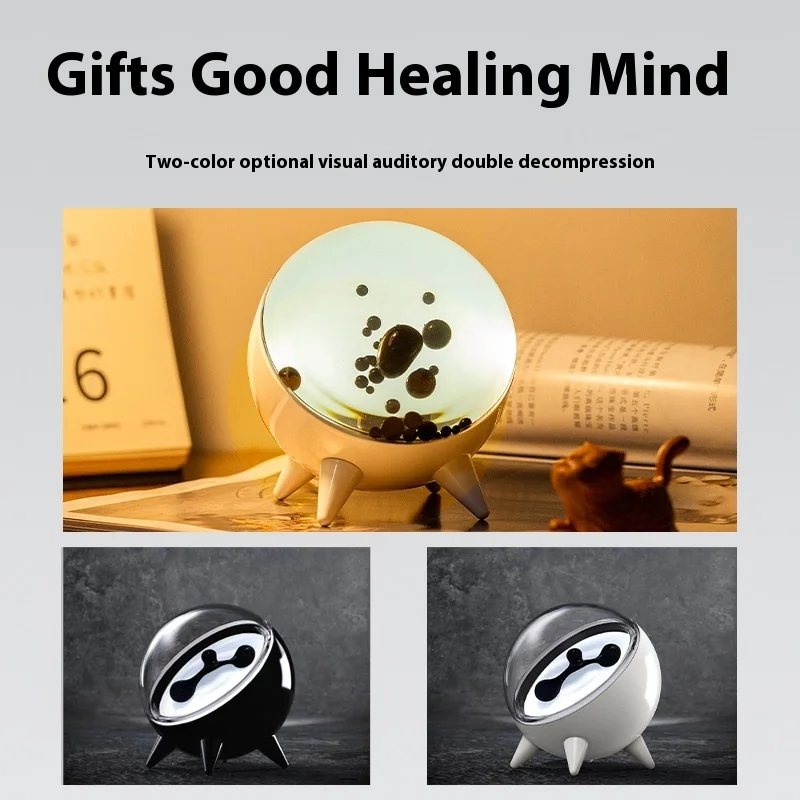 Frekins переносной Магнитный динамик с жидкостью звукосниматель яд жидкий спутник