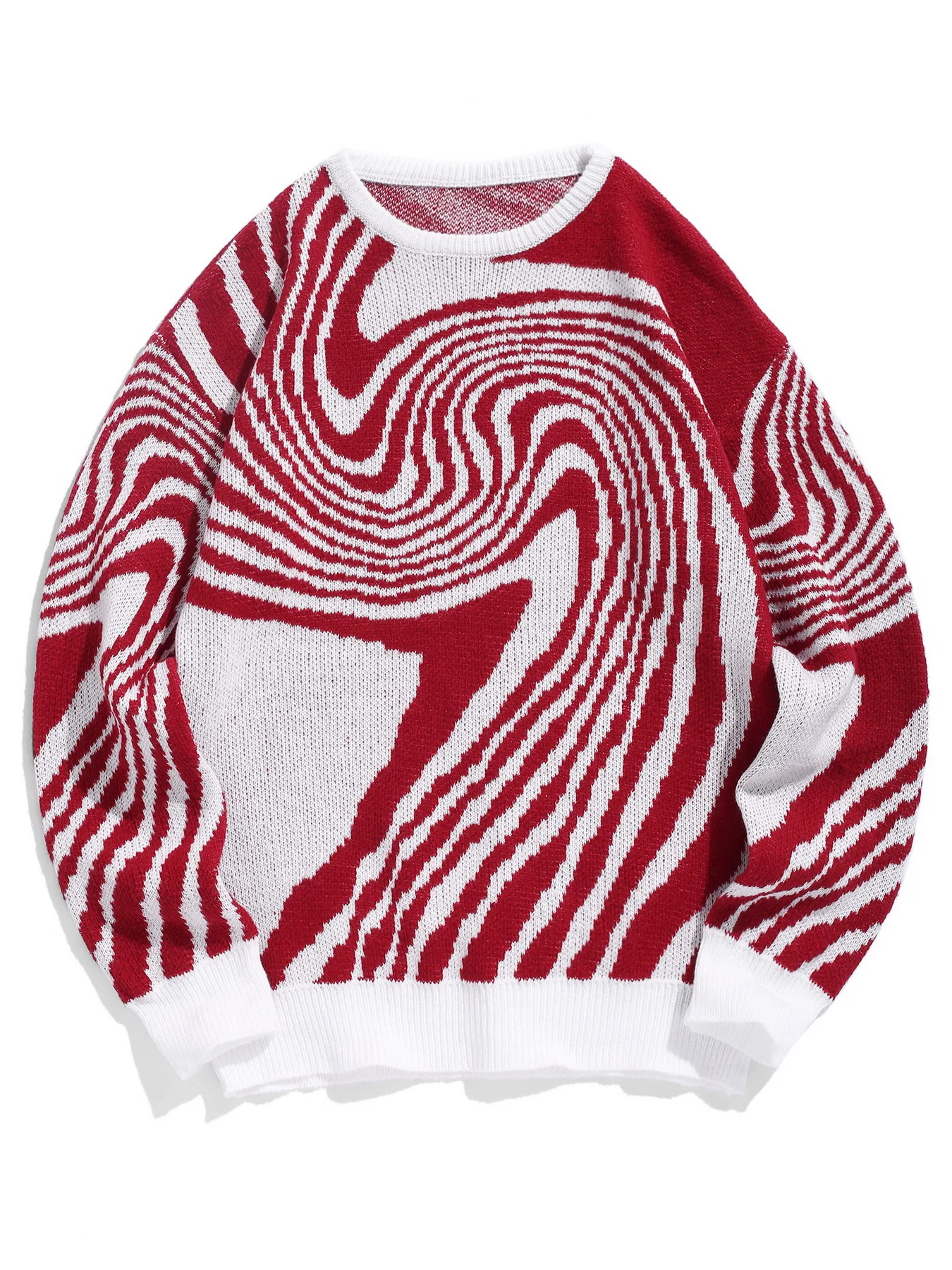 ZAFUL мужской свитер трикотаж мужская зимняя одежда пуловер новые толстовки и