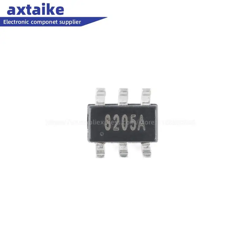

10PCS 8205A 8205 SOT-23-6 20V/5A Dual N-channel MOS Chip New Original