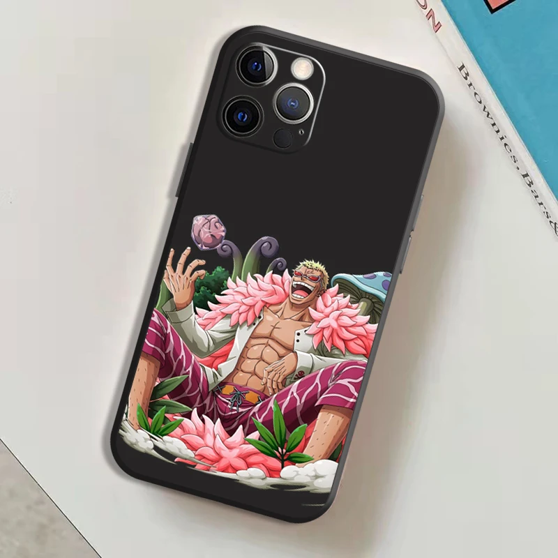 one piece anime phone case for funda iphone 13 12 11 pro max 13 12 mini x xr xs max 6 6s 7 8 plus back etui celular coque soft free global shipping