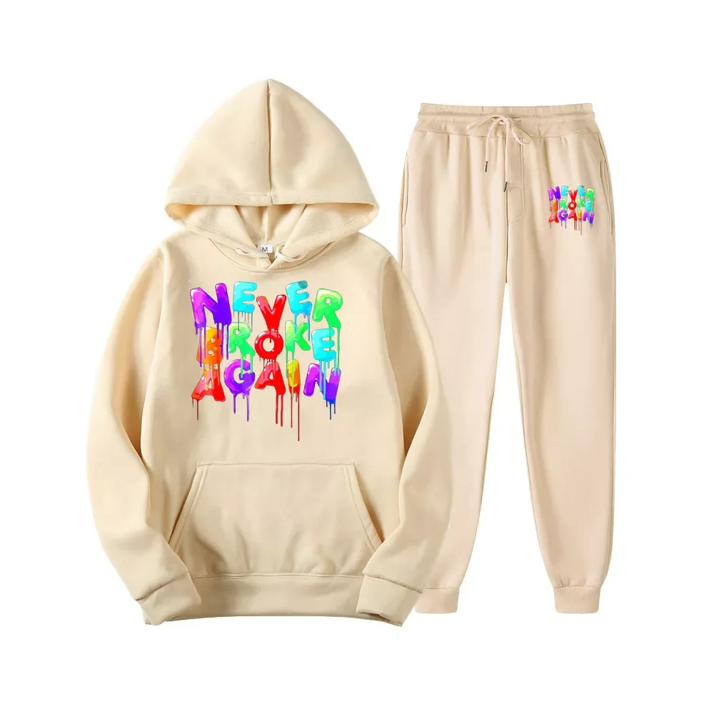 

NEW IN Rapper YoungBoy Never Broke Again Hoodies Suit Men Harajuku Sweatshirt Women Streetwear Clothes Korean Hooded Pullover Se
