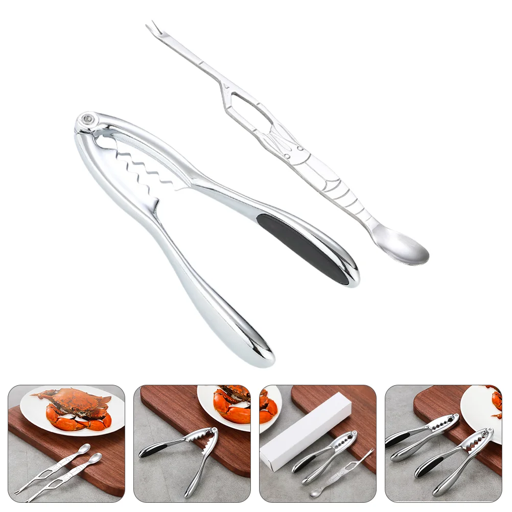 

1 Set Crab Pick Safe Fine Nice Walnut Crab Open Tool Seafood