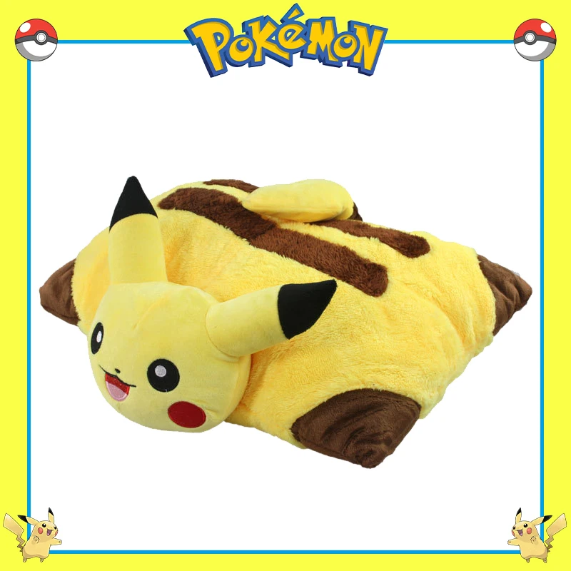 

40cm TAKARA TOMY Pokemon Pikachu Plush Pendant Toys Doll Soft Stuffed Throw Pillow Cartoon Animals Toy Xmas Gifts for Girlfriend