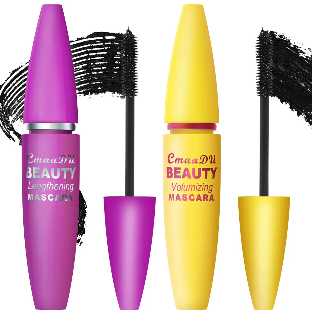 

CmaaDu 4D Mascara Thick Waterproof Long Lasting Lengthening Volumizing Mascaras Rehaussement De Cils DC08